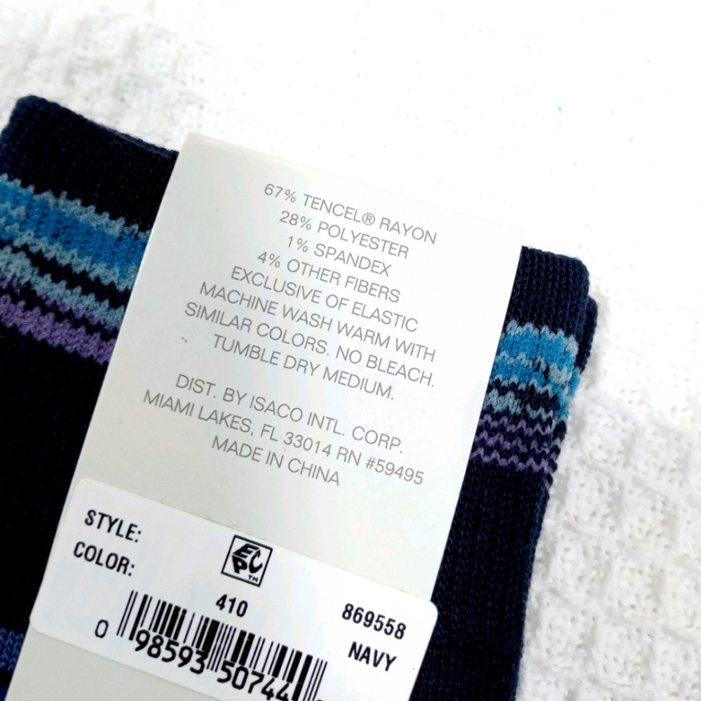 Perry Ellis Portfolio Casual Socks B2 - Picture 3 of 3